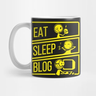 Eat Sleep Blog Mug